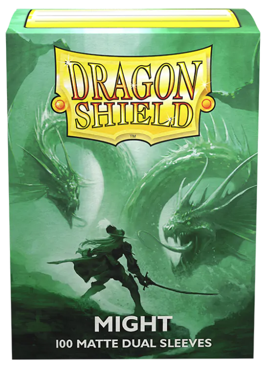 Dragon Shield: Matte Dual Card Sleeves (100): Might 