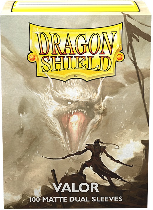Dragon Shield: Matte Dual Card Sleeves (100): Valor 