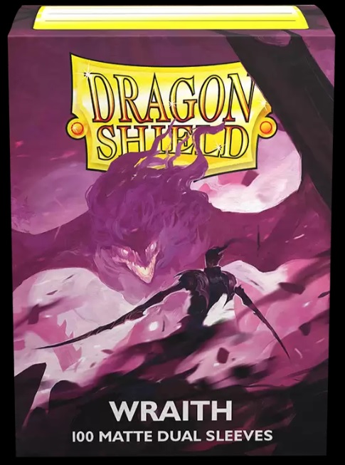 Dragon Shield: Matte Dual Card Sleeves (100): Wraith 