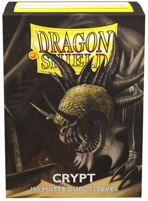 Dragon Shield: Matte Dual Card Sleeves (100): Crypt  