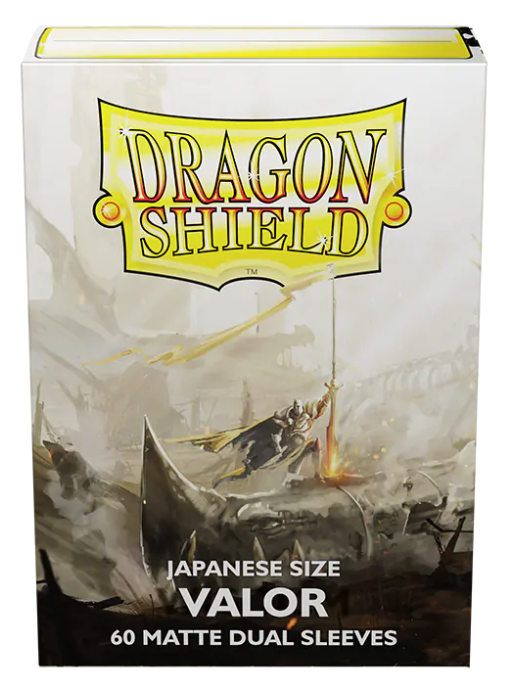 Dragon Shield: Japanese Size Matte Sleeves DUAL Valor (60ct)  