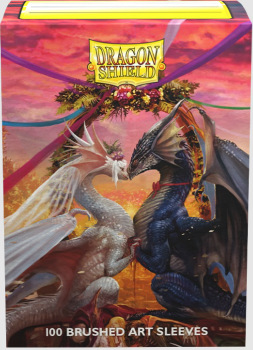 Dragon Shield: Limited Edition Art Sleeves (100ct): Valentine Dragon 2023 