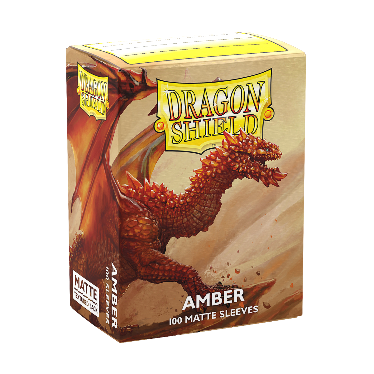 Dragon Shield: Matte Card Sleeves (100): Amber 