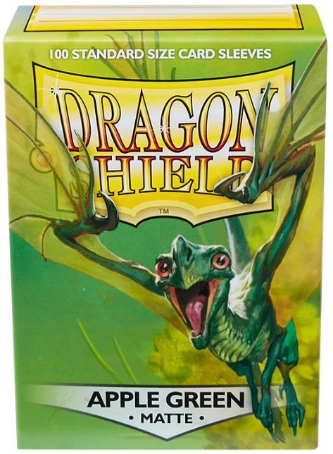 Dragon Shield: Matte Card Sleeves (100): Apple Green 