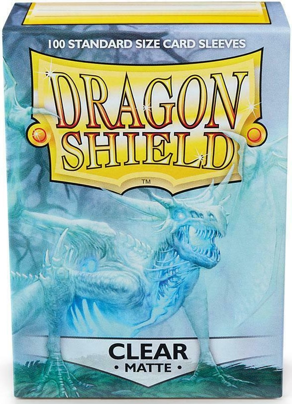 Dragon Shield: Matte Card Sleeves (100): Clear 