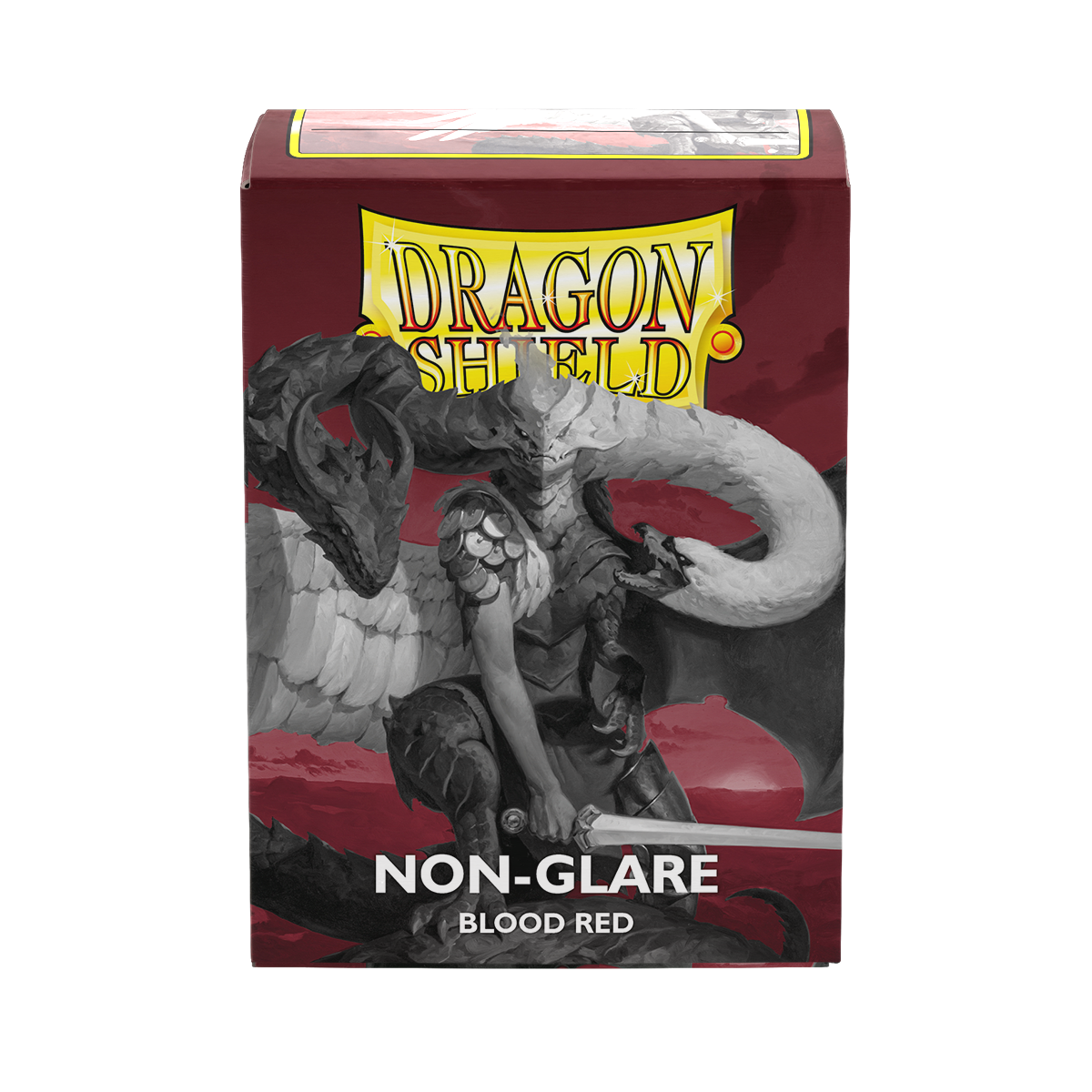 Dragon Shield: Matte Non-Glare Card Sleeves (100): Red 