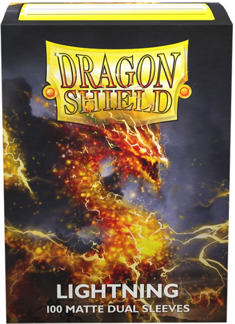 Dragon Shield: Matte Dual Card Sleeves (100): Lightning 