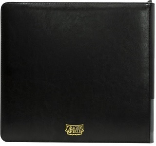 Dragon Shield: 12 Pocket (Sideload) Zipster Portfolio Black 