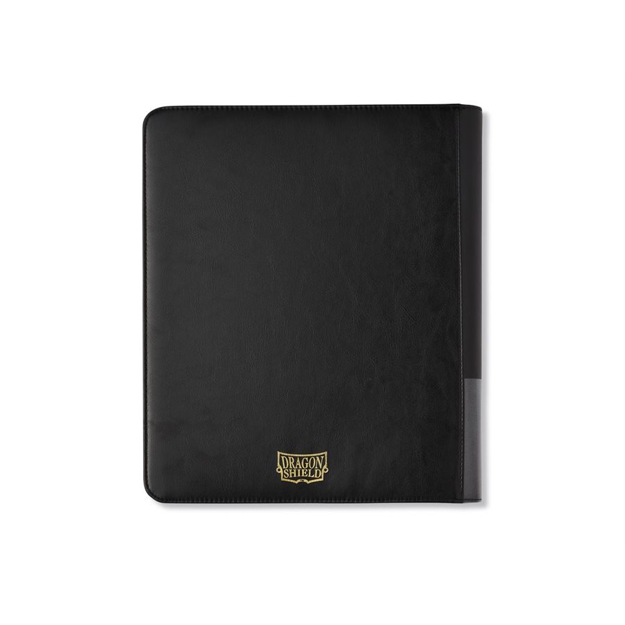 Dragon Shield: 9 Pocket Portfolio Zipper Black 