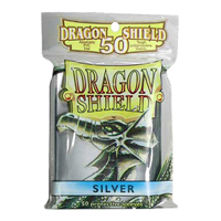 Dragon Shield - Standard Card Sleeves (50): Silver 