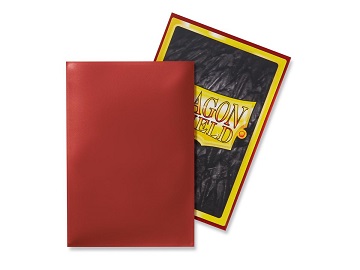 Dragon Shield: Japanese Mini Size Classic Sleeves (50ct) - Red 