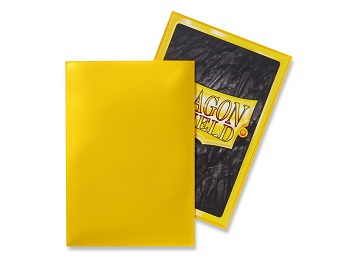 Dragon Shield: Japanese Mini Size Classic Sleeves (50ct) - Yellow 
