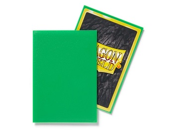 Dragon Shield: Japanese Size Matte Sleeves (60ct) - Apple Green 