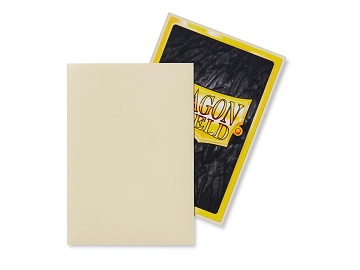 Dragon Shield: Japanese Size Matte Sleeves (60ct) - Ivory 