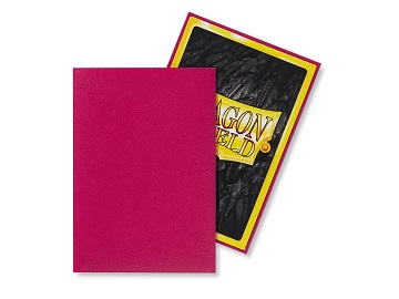 Dragon Shield: Japanese Size Matte Sleeves (60ct) - Magenta 