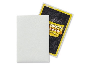 Dragon Shield: Japanese Size Matte Sleeves (60ct) - White 