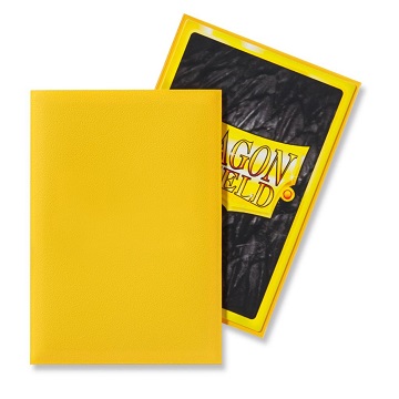 Dragon Shield: Japanese Size Matte Sleeves (60ct) - Yellow 