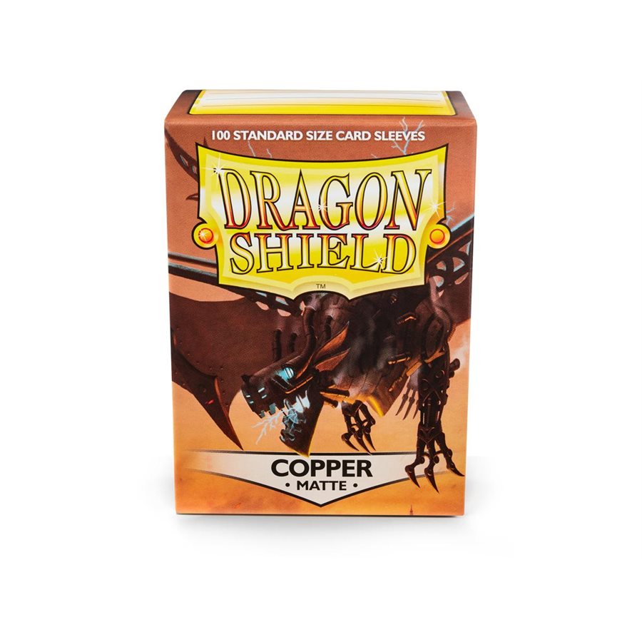 Dragon Shield: Matte Card Sleeves (100): Copper 