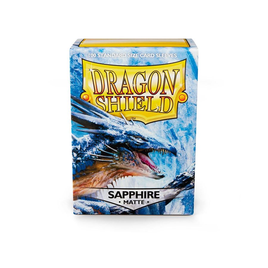 Dragon Shield: Matte Card Sleeves (100): Sapphire 