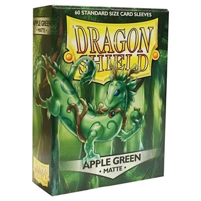 Dragon Shield: Matte Card Sleeves (60): Apple Green 