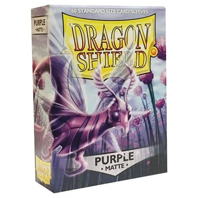 Dragon Shield: Matte Card Sleeves (60): Purple 