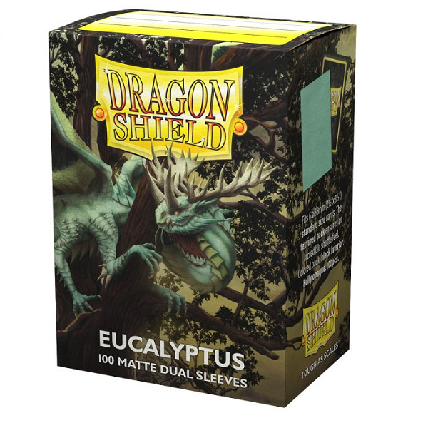 Dragon Shield: Matte Dual Card Sleeves (100): Eucalyptus 