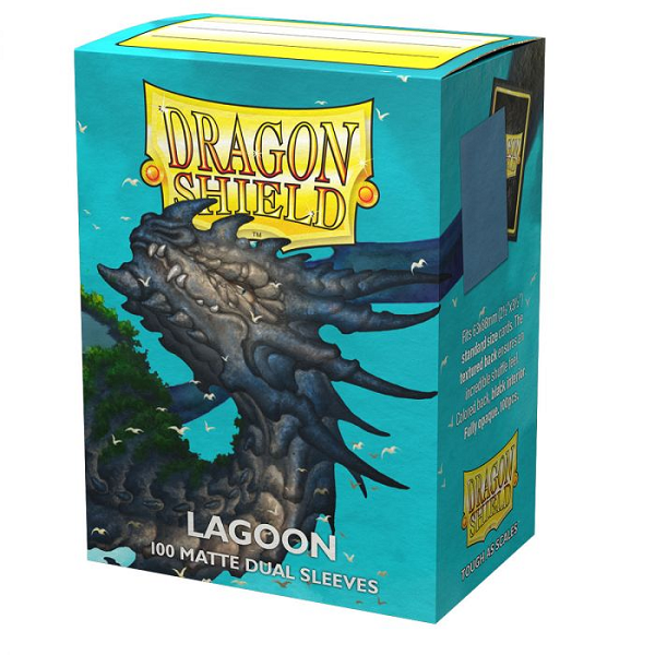 Dragon Shield: Matte Dual Card Sleeves (100): Lagoon 