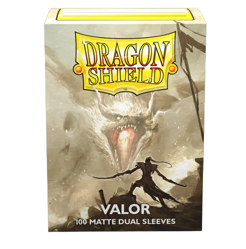 Dragon Shields: Matte DUAL Card Sleeves (100): Valor 