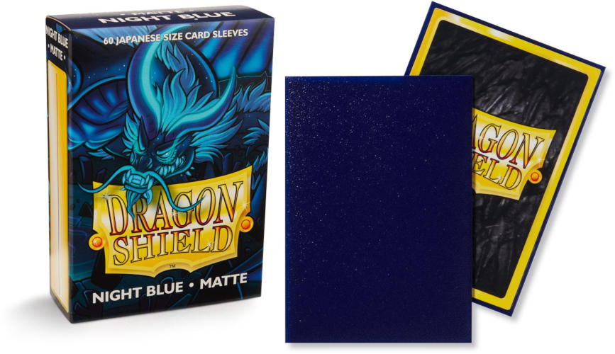 Dragon Shield: Matte Card Sleeves (60): Night Blue 