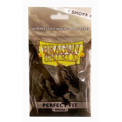 Dragon Shield: Perfect Fit Sleeves (100): Smoke 