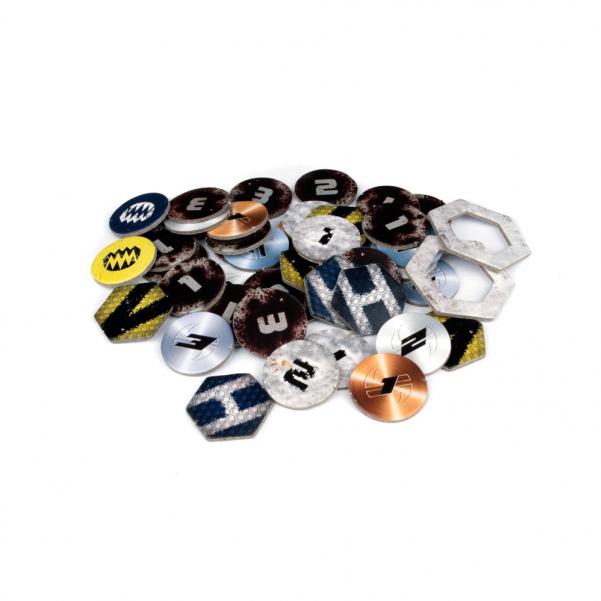 DreadBall: Xtreme Acrylic Counters (Blue) (SALE) 