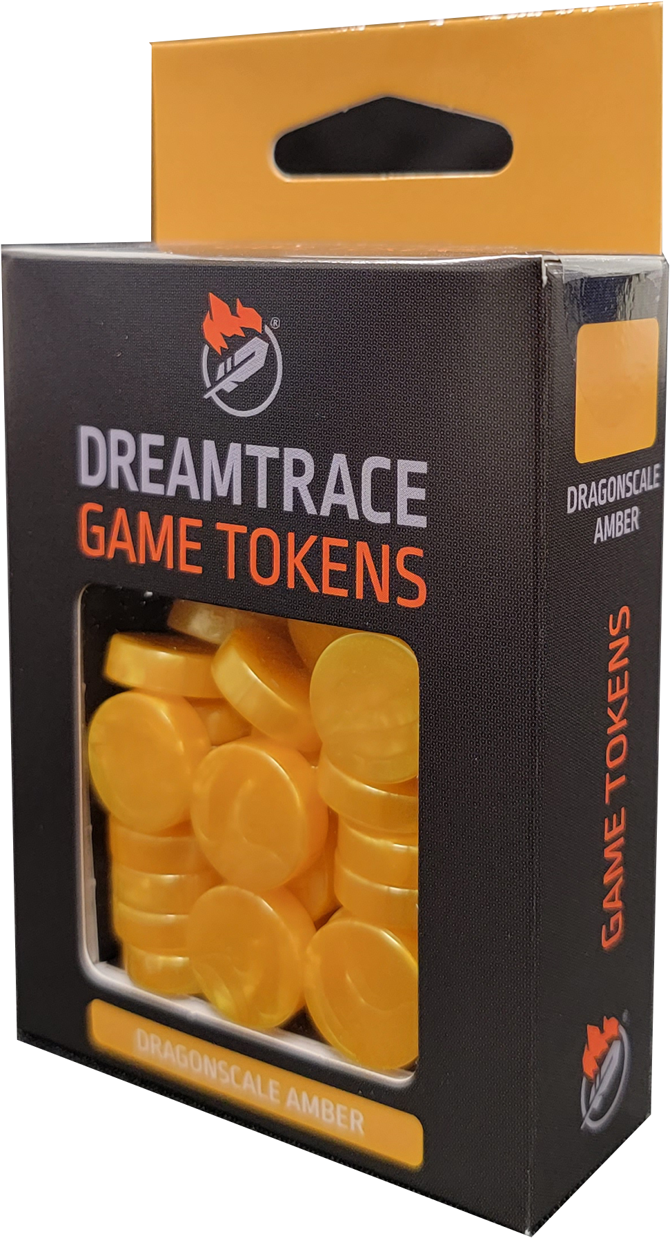 Dreamtrace Gaming Tokens: Dragonscale Amber 