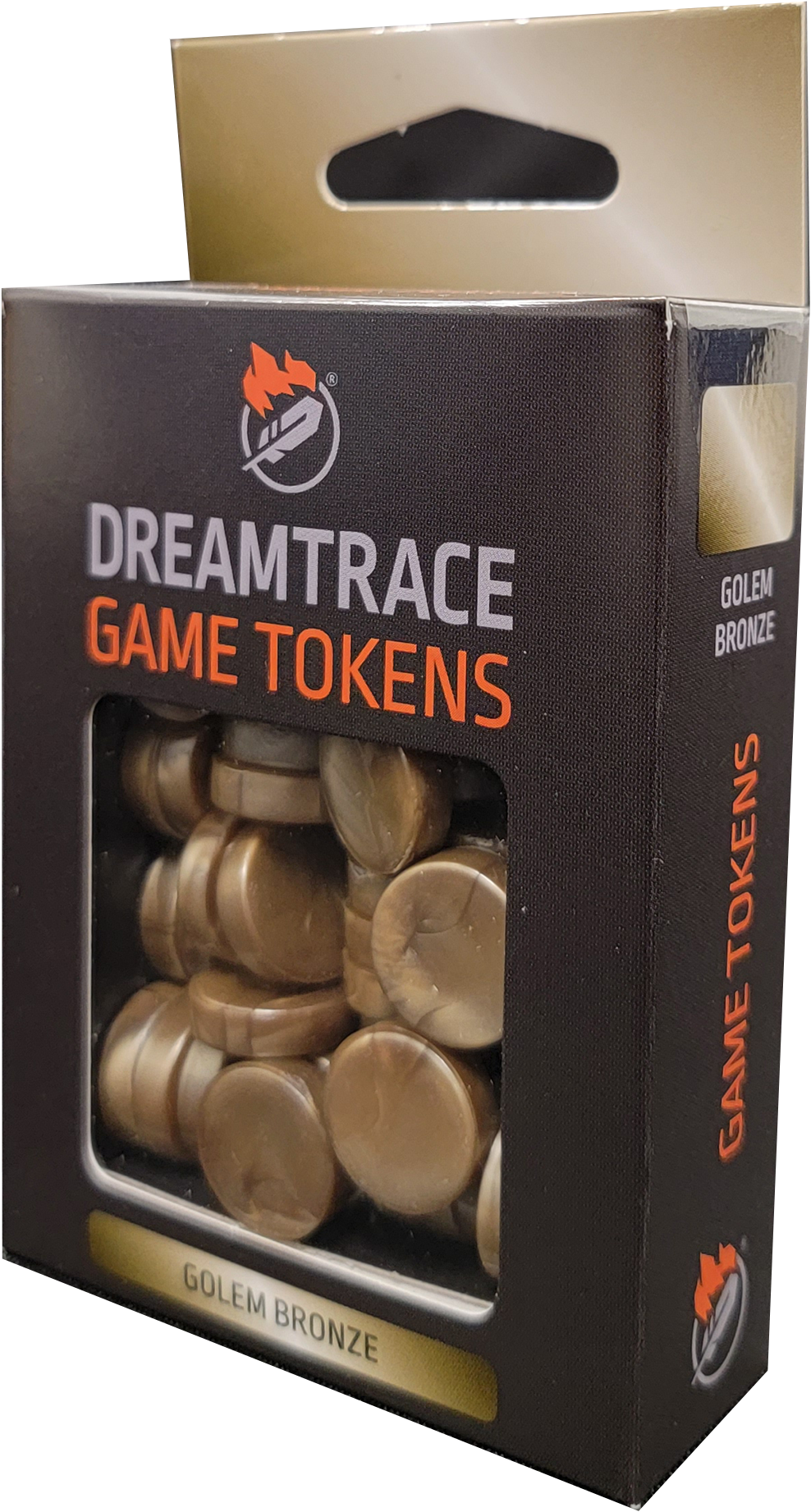 Dreamtrace Gaming Tokens: Golem Bronze 