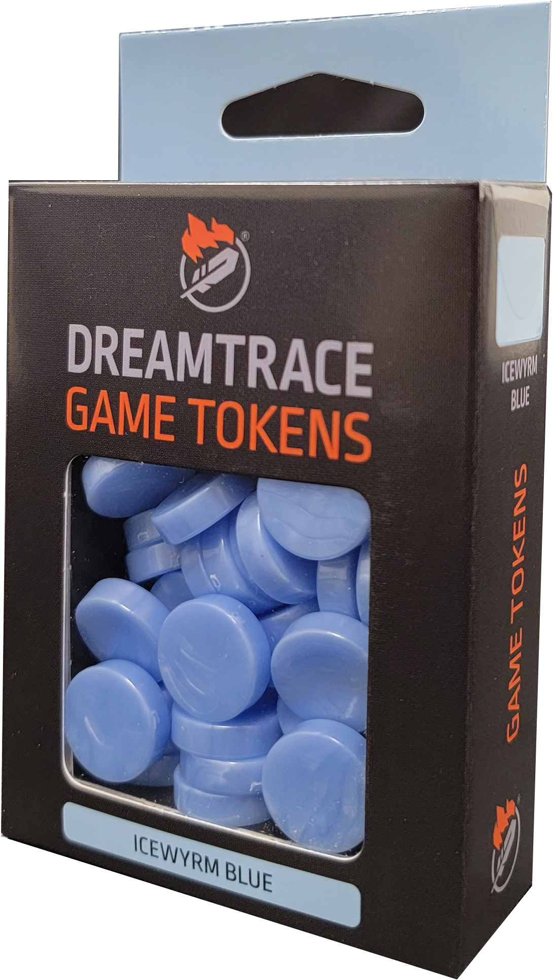Dreamtrace Gaming Tokens: Icewyrm Blue 