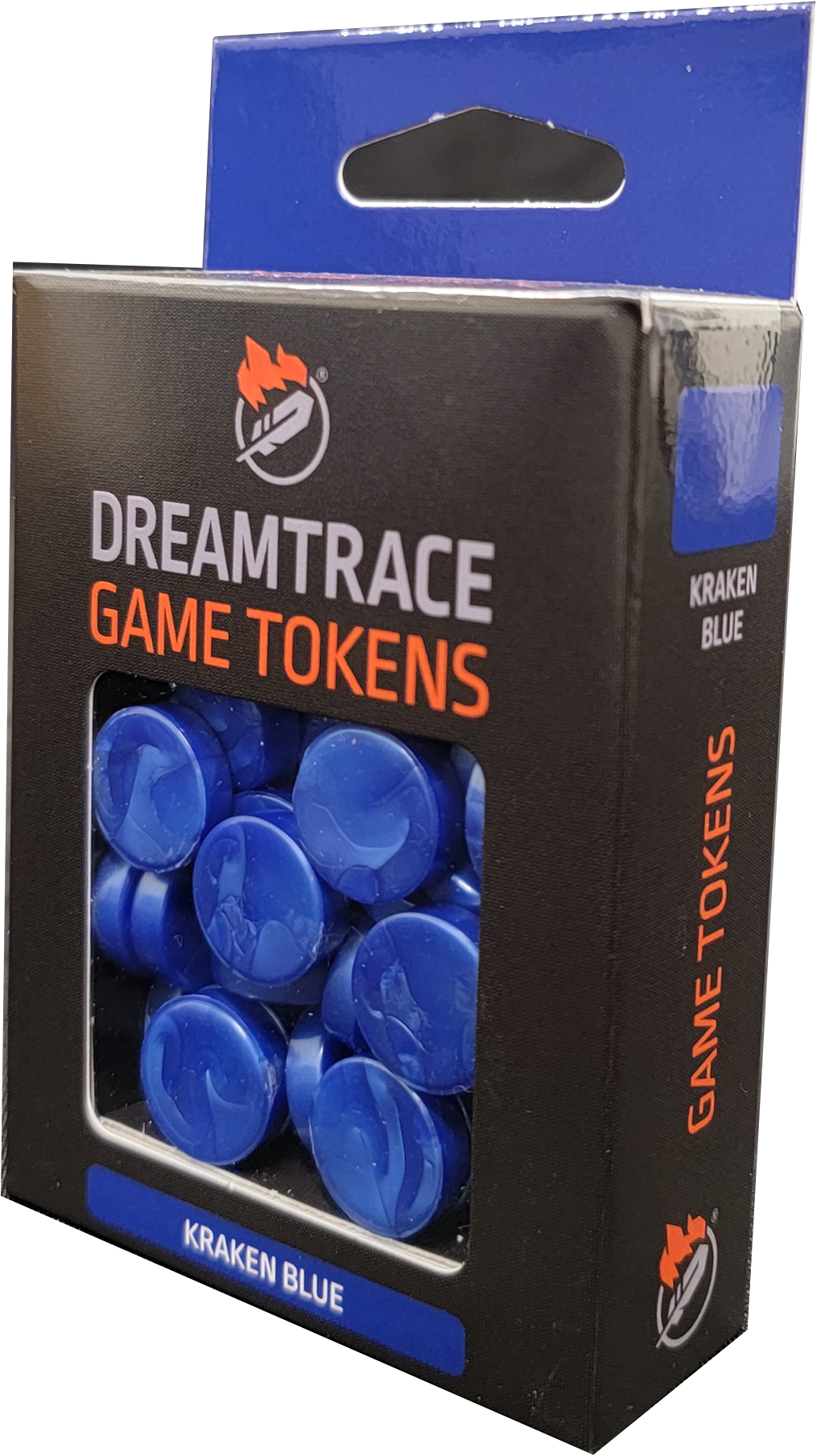 Dreamtrace Gaming Tokens: Kraken Blue 
