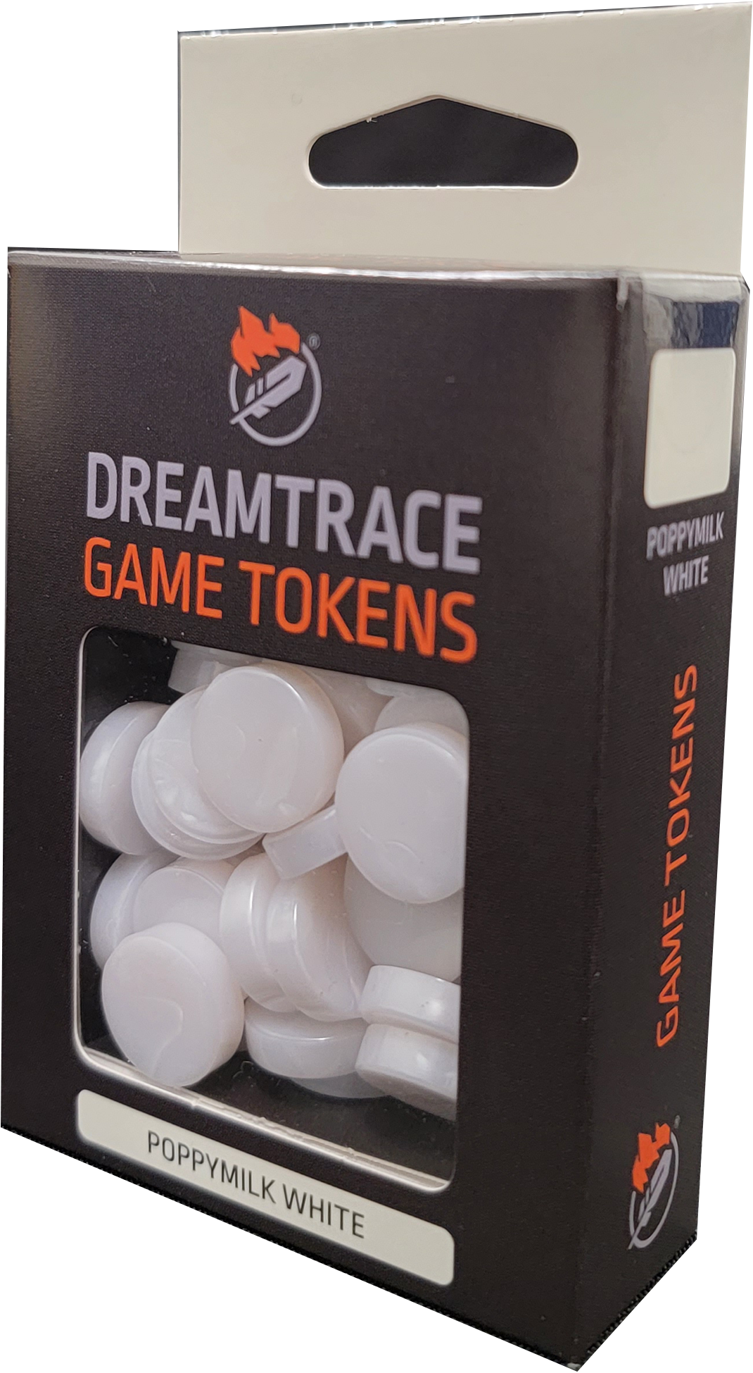 Dreamtrace Gaming Tokens: Poppymilk White 