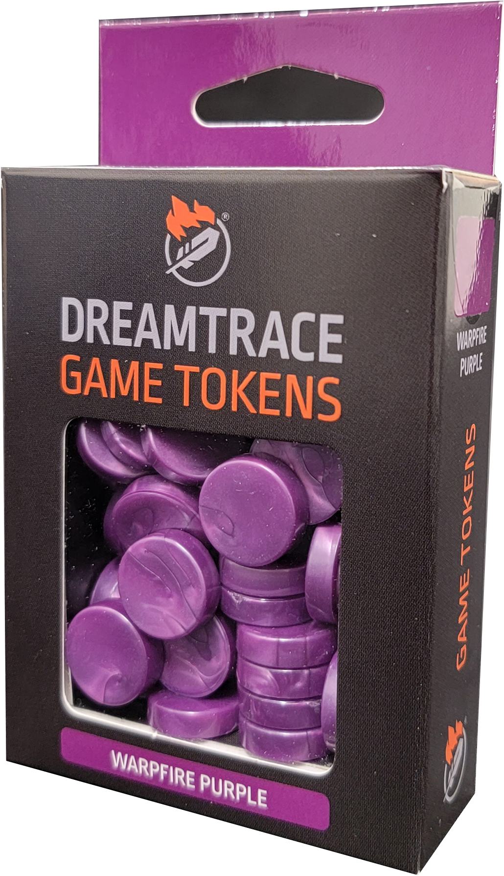 Dreamtrace Gaming Tokens: Warpfire Purple 