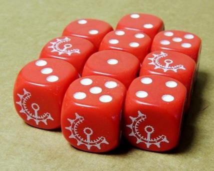 DropFleet Commander: Shaltari Tribes- Dice Set 
