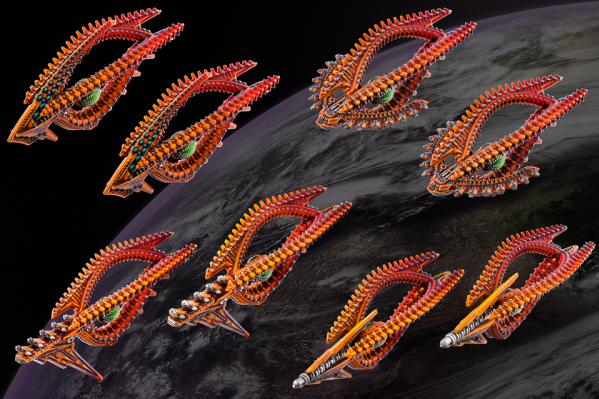DropFleet Commander: Shaltari Tribes: Frigate Box 