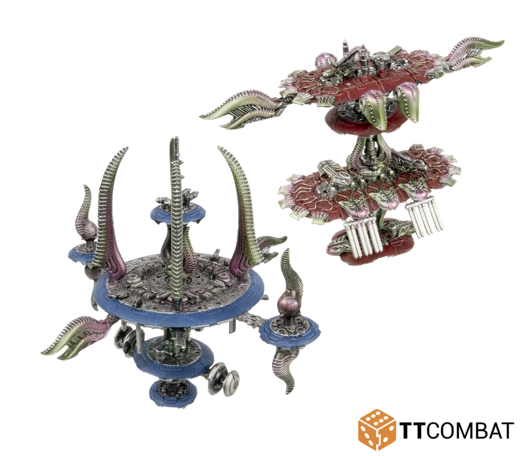 DropFleet Commander: The Scourge- Scourge Space Station Upgrade Pack  