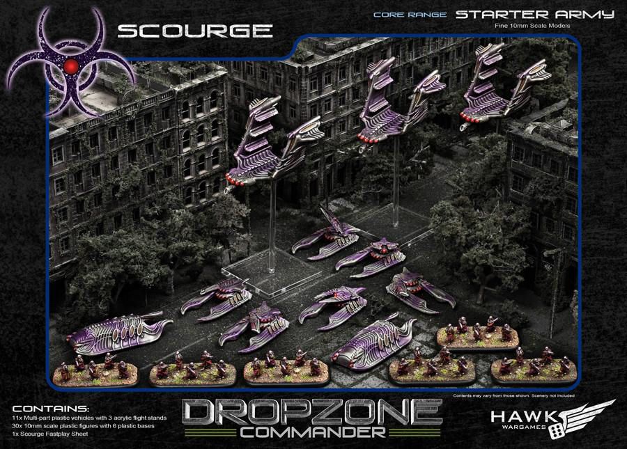 Dropzone Commander: The Scourge: PLASTIC Starter Army Box 