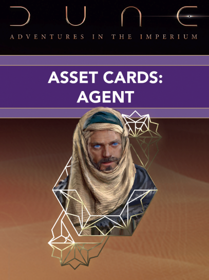 Dune RPG: Adventures in the Imperium: Asset Deck: Agent 
