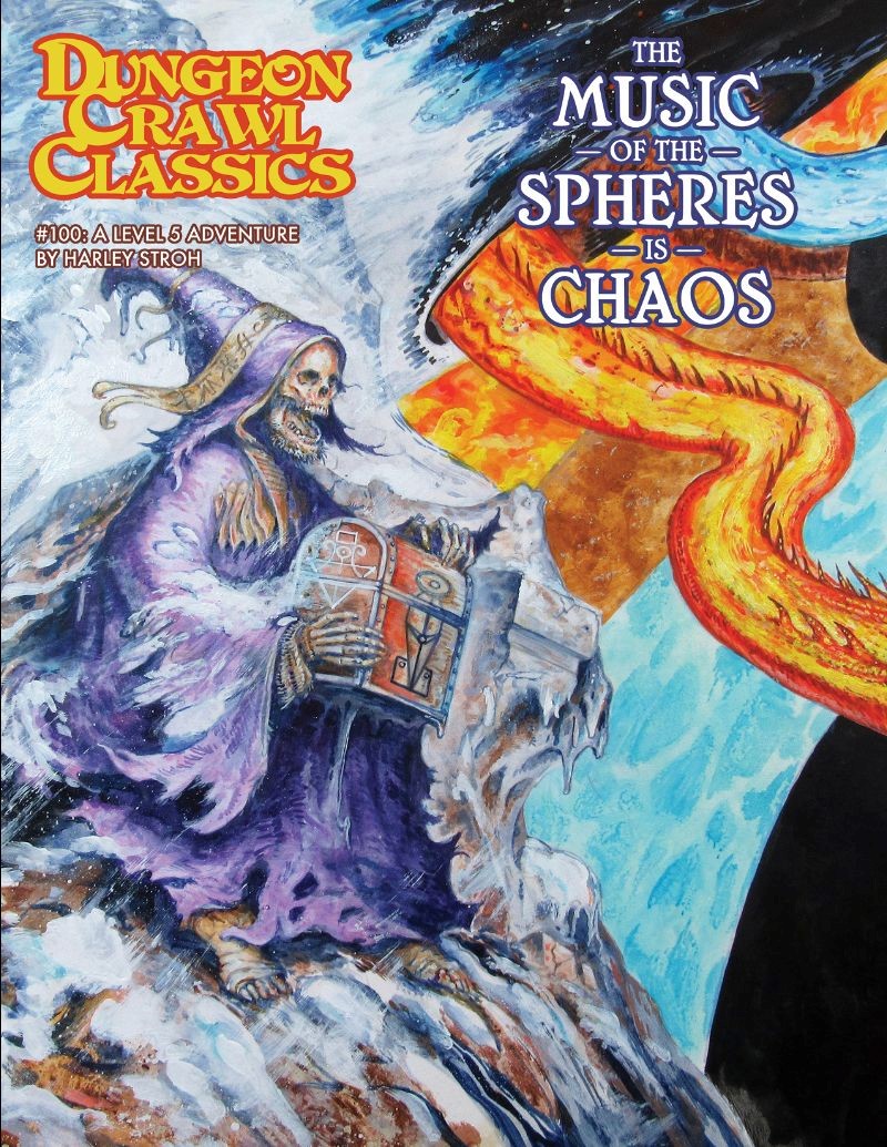 Dungeon Crawl Classics #100: Music of the Spheres is Chaos Boxed Set 