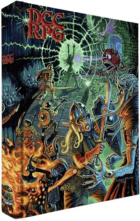 Dungeon Crawl Classics: Core Rulebook (William McAusland Cover) 