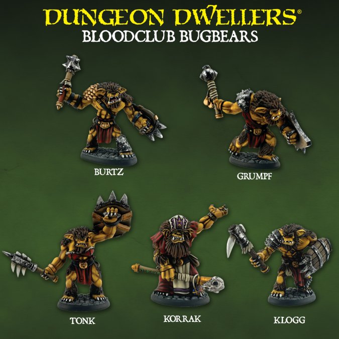 Dungeon Dwellers: Bloodclub Bugbears Deluxe Boxed Set 