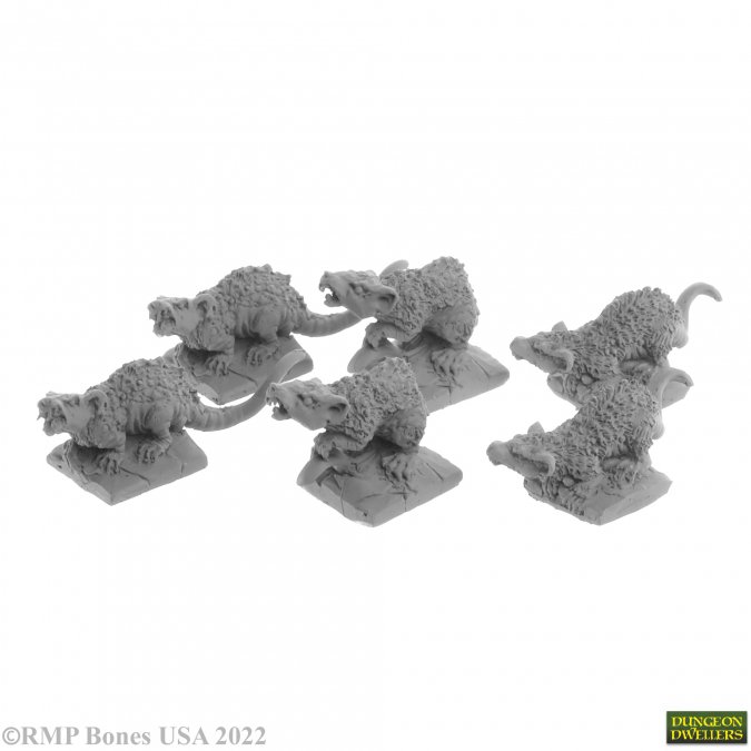 Dungeon Dwellers: Giant Tomb Rats 