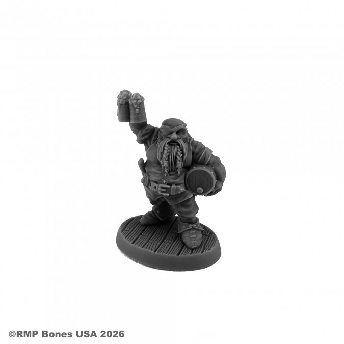Dungeon Dwellers: Jalarak Leadbarrels Dwarf Brewer 