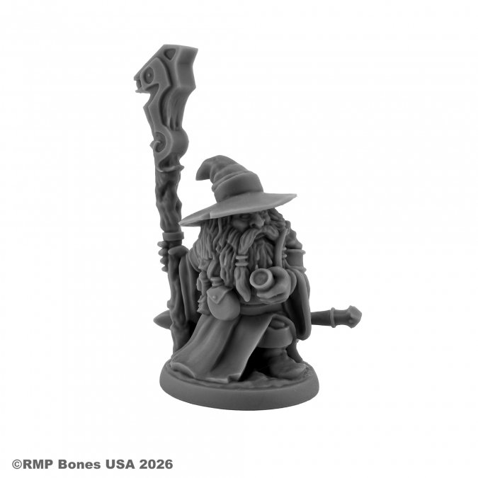 Dungeon Dwellers: Khael Stonekindle, Dwarf Wizard 