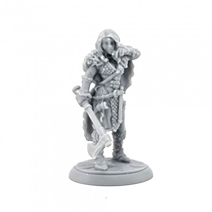 Dungeon Dwellers: Maeve Greysky, Female Barbarian 