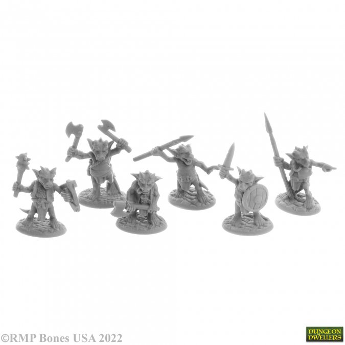 Dungeon Dwellers: Ratpelt Kobold Mooks 